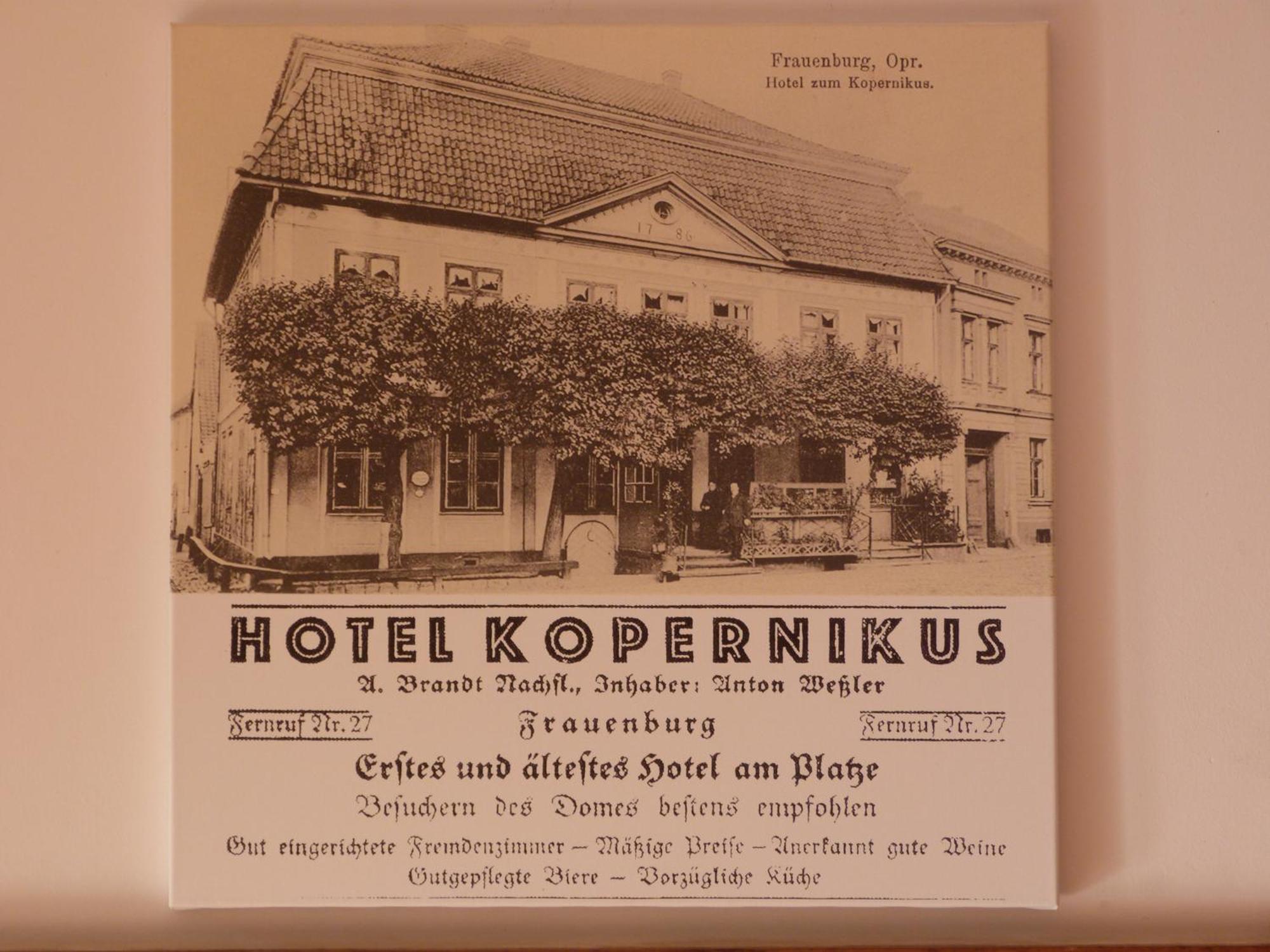 Hotel Kopernik Frombork Esterno foto